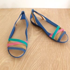 CROCS slip-on pastel sandal